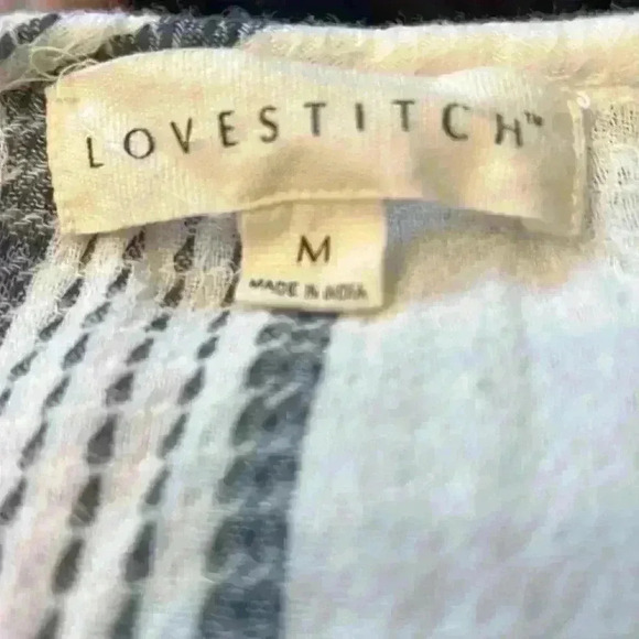 Lovestitch Sleeveless Boho Top Fringe M - Picture 5 of 7